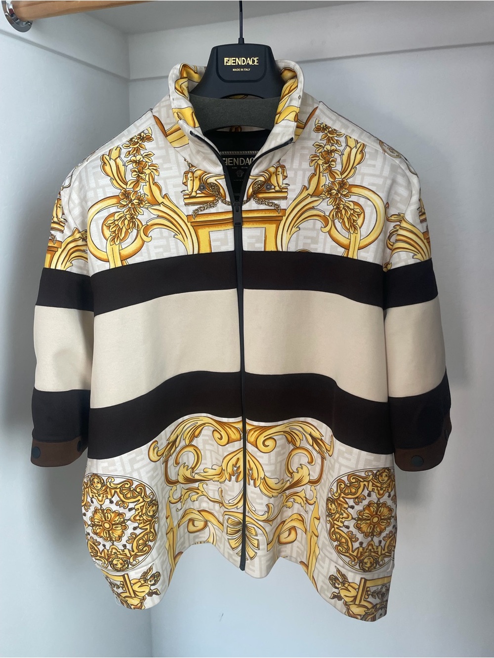 Versace Fendace Printed Performance Jacket